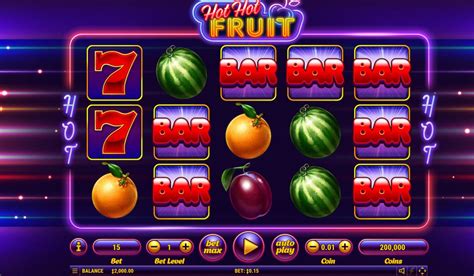 Hot Fruits 10 Slot Grátis